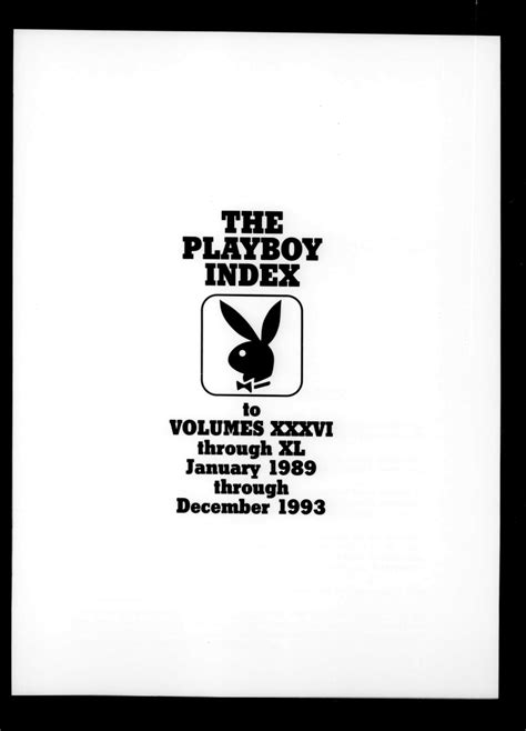 playboy cover december 1993|Playboy January 1989